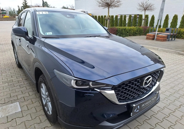 Mazda CX-5 cena 134990 przebieg: 9300, rok produkcji 2021 z Stopnica małe 121